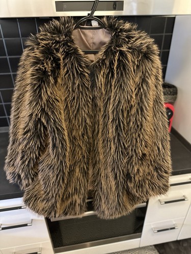 Kunst fell jacke faux fur - faux,