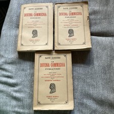La Divina commedia - Inferno - Purgatorio - Paradiso - Dante Alighieri 1957/1961