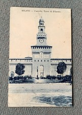 Italy Italia 1916 - used picture postcard Milano to Forst Germany