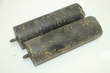 Ek5) ein Paar Original Gewichte Schwarzwalduhr Kuckucksuhr Uhr um 1900