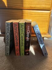 5 X Ann Cleeves  Paperback