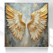 Leinwand Bild Engelsflügel