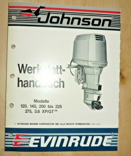 Werkstatthandbuch johnson - werkstatthandbuch,