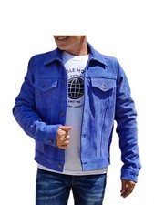 Leder-Jeans Herren Jacke