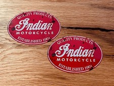 2x INDIAN Aufkleber Bike Tankaufkleber Big Chief USA Motorrad Vintage KULT #977