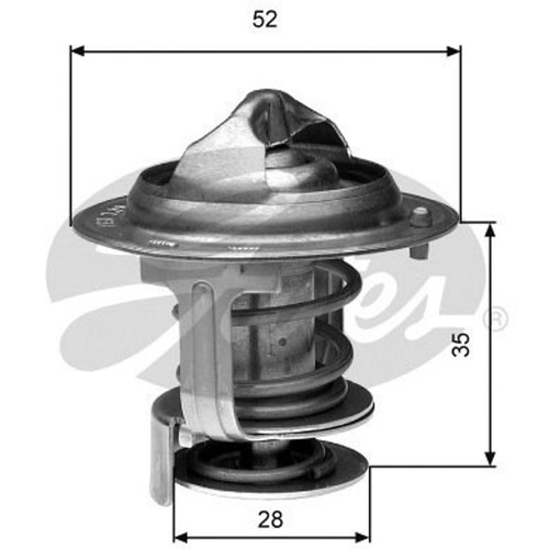 Thermostat kühlmittel gates - kühlmittel,