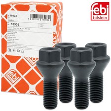 4x FEBI Bilstein 18903 Radschrauben Radbolzen BMW 1er 5er 3er Mini One Cooper
