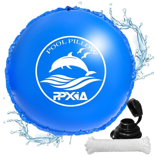 Poolkissen winter rund pool - poolkissen,