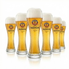 6x Erdinger Glas 0,5l