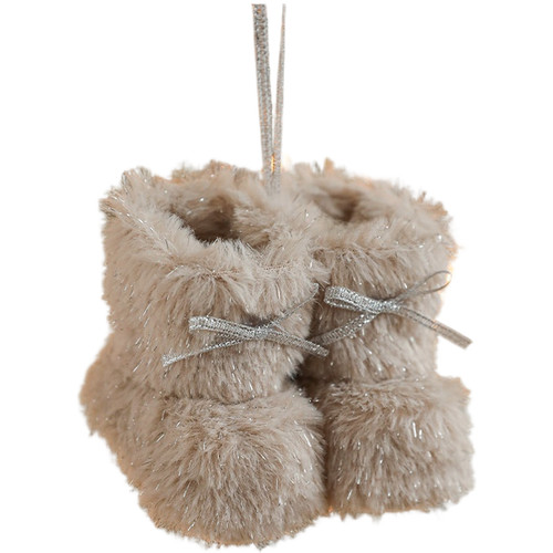 Miniatur plüsch stiefel - miniatur,