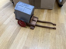 Playmobil Ritter Gefängnis Kutsche Karren Gefangenentransport Wagen Planwagen 11