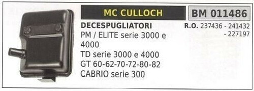Auspuff culloch - mc,