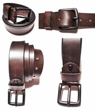 Ledergürtel Herren 3,6 cm Breit und 4 mm Dick/ 85 bis 115 cm(C)