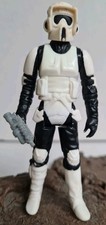 Star-Wars Kenner Figur-Biker Scout+Original Blaster!!☆1983☆Hong Kong☆Sammlung☆