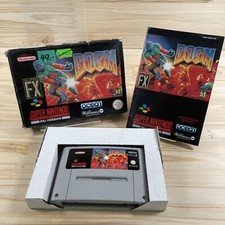 SNES Spiel • DOOM (1995) Super FX - SELTEN • Komplett mit OVP + Anleitung #K67