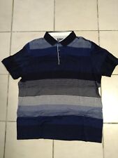 Herren Polo T-Shirt von Ragman Gr.L in blau