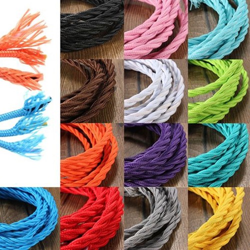 Textilkabel stoffkabel - 5m,
