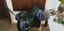 Reitsattel Stübben,VSD,Siegfried 17/32 schwarz TOP! Inkl.Bügel+Gurt+Decke etc.