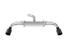 Sportauspuff schwarz Inoxcar