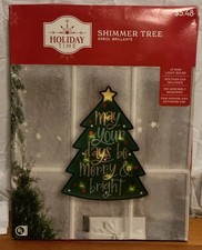 Holiday time shimmer tree - holiday,