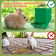 Kaninchenfutterspender für - 2x,