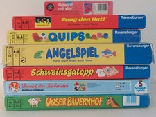 GROSSES SPIELEPAKET | 7x Ravensburger & Schmidt Klassiker | Vintage Konvolut 80e