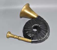Altes kleines Jagdhorn Horn Blashorn Fach #E5