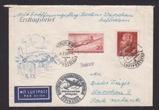 Ddr lufthansa erstflug berlin - ddr,