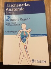 Taschenatlas der Anatomie in 3 Bänden 2 innere Organe 9. Auflage