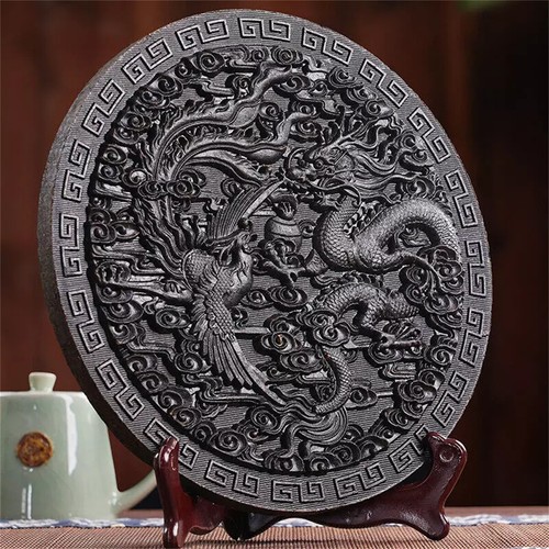 Dragon phenix big red robe - &,