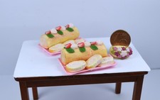 *~* Erdbeer Biskuitrolle mit