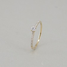 Ring Solitär in 750/18k