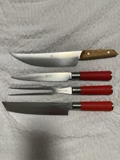 Kochmesser Konvolut Fleischgabel F.Dick Messer Küchenmesser BBQ Grillmesser