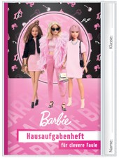 ROTH Hausaufgabenheft für clevere Faule "Barbie" DIN A5