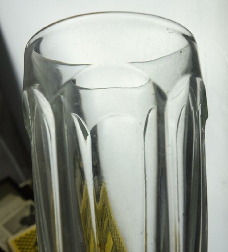 Alter pressglas becher - pressglas,