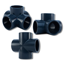 PVC-U | Kreuzstück | 4 Wege