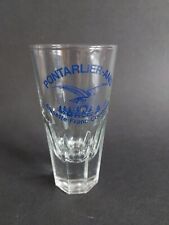 Seltenes Pastis-Glas Pontarlier Anis Anisette Franc Comtoise  