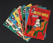 Micky Maus Walt Disney Comic Heft 1959 Ehapa Verlag original Auswahl