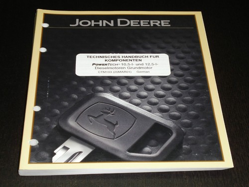 Teilekatalog john deere l - deere, 10,5