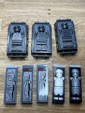 Original Lego Star Wars Figuren Han Solo Carbonite UCS Razor Crest 75292 10123