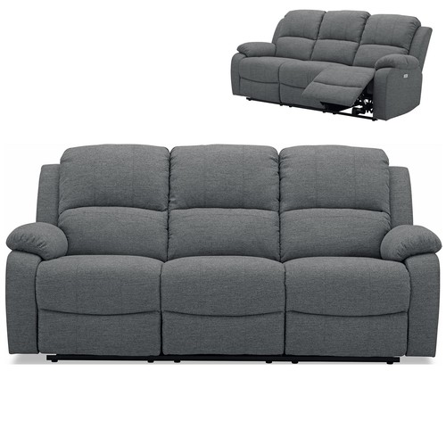 Sitzer sofa dunkelgrau - -,