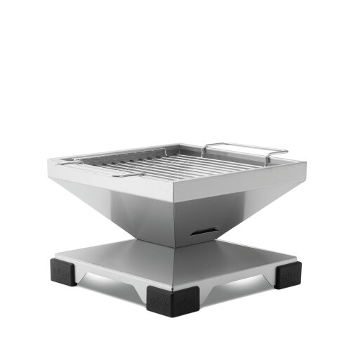 Edelstahl tischgrill holzkohle - tischgrill,
