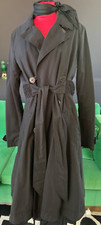 Mantel / Trenchcoat von Diesel, schwarz, Größe S, Baumwolle