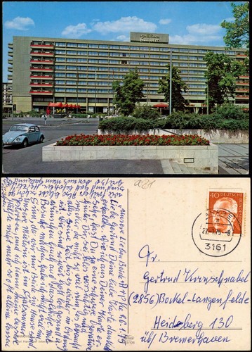 Ansichtskarte hannover - hannover, vw