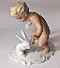 Porzellan Figur Alte Schaubach