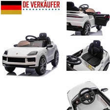 Porsche Cayenne 4x4, 2 Motoren Kinderauto Kinderfahrzeug Kinder Elektroauto Weiß