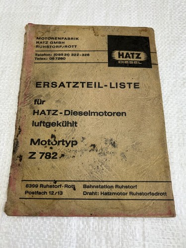 Hatz diesel motor luftgekühlt - hatz,