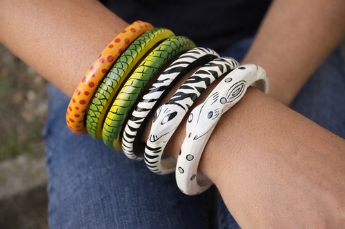 Ethno armreif tiere boho - armreif,