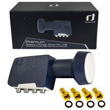 INVERTO Premium QUATTRO LNB PLL ( für Multischalter ) HD 3D SAT HDTV UHD 4K 5K 