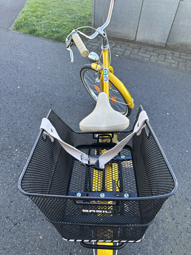 Basil city bike gelb mit - bike,